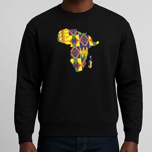 African Map Crewneck Sweatshirt